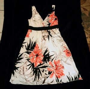 Pretty Speechless v neck summer dress Sz M